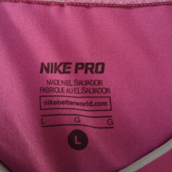 Nike Pro Youth's Short Sleeve Exercise Top - Picture 3 of 4
